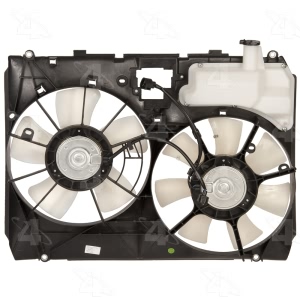 Four Seasons Dual Radiator And Condenser Fan Assembly for Toyota - 76049