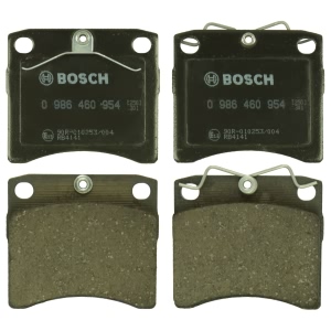 Bosch EuroLine™ Semi-Metallic Front Disc Brake Pads for 2003 Volkswagen EuroVan - 0986460954