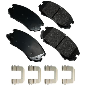 Akebono Performance™ Ultra-Premium Ceramic Front Brake Pads for 2010 Kia Sportage - ASP924B