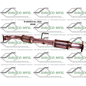 Davico Direct Fit Catalytic Converter and Pipe Assembly for 2012 Toyota Tacoma - 18160