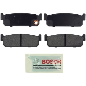 Bosch Blue™ Semi-Metallic Rear Disc Brake Pads for 1991 Infiniti Q45 - BE481