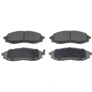 Wagner ThermoQuiet Semi-Metallic Disc Brake Pad Set for 2004 Nissan Frontier - MX830A