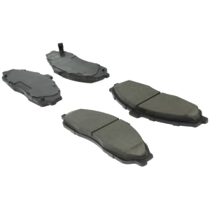 Centric Posi Quiet™ Ceramic Front Disc Brake Pads for 2012 Chevrolet Corvette - 105.07310