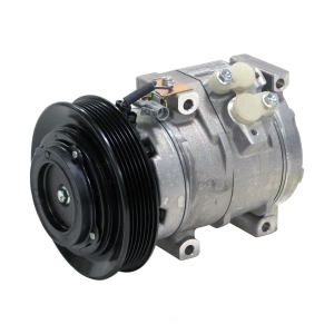 Denso A/C Compressor with Clutch for 2003 Toyota Corolla - 471-1407