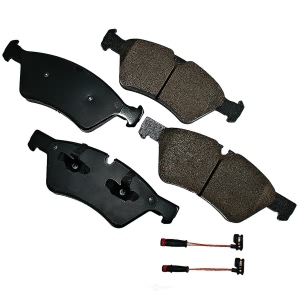 Akebono EURO™ Ultra-Premium Ceramic Front Disc Brake Pads for Mercedes-Benz R320 - EUR1123