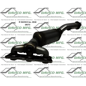 Davico Exhaust Manifold with Integrated Catalytic Converter for 2010 BMW 528i - 18272