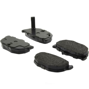 Centric Posi Quiet™ Extended Wear Brake Pads With Shims And Hardware for 1989 Nissan Maxima - 106.03230