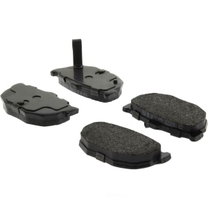 Centric Posi Quiet™ Extended Wear Brake Pads With Shims And Hardware for 2007 Kia Spectra5 - 106.03230