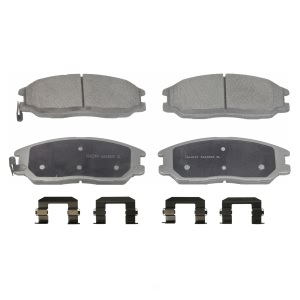 Wagner ThermoQuiet Ceramic Disc Brake Pad Set for 2007 Kia Sorento - QC955