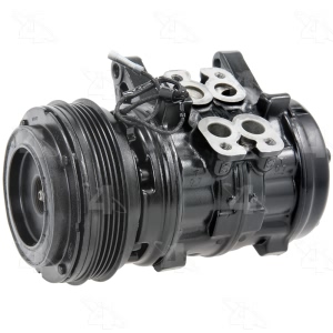 Four Seasons Remanufactured A C Compressor With Clutch for 1993 Ford Festiva - 77353