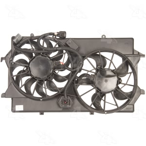 Four Seasons Dual Radiator And Condenser Fan Assembly for 2004 Ford Focus - 75652