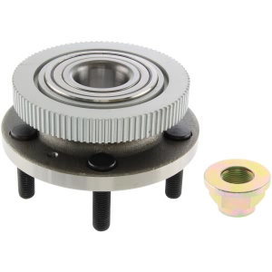 Centric C-Tek™ Front Driver Side Standard Non-Driven Wheel Bearing and Hub Assembly for 1990 Volvo 740 - 406.39001E