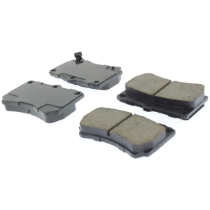 Centric Posi Quiet™ Ceramic Front Disc Brake Pads for 1997 Ford Aspire - 105.04660