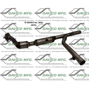 Davico Direct Fit Catalytic Converter and Pipe Assembly - 19741