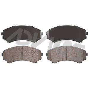 Advics Ultra-Premium™ Ceramic Front Disc Brake Pads for Mitsubishi Endeavor - AD0867