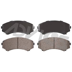 Advics Ultra-Premium™ Ceramic Front Disc Brake Pads for 2004 Isuzu Axiom - AD0867