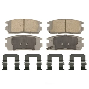 Wagner Thermoquiet Ceramic Rear Disc Brake Pads for 2009 Pontiac Torrent - QC1275