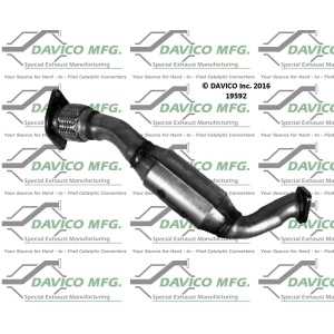 Davico Direct Fit Catalytic Converter for 2009 Buick Lucerne - 19592