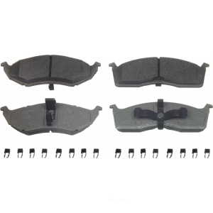 Wagner ThermoQuiet Semi-Metallic Disc Brake Pad Set for 1994 Dodge Intrepid - MX591