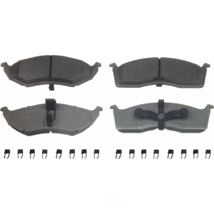 Wagner ThermoQuiet Semi-Metallic Disc Brake Pad Set for 1996 Chrysler Concorde - MX591