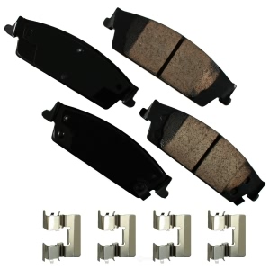 Akebono Performance™ Ultra-Premium Ceramic Brake Pads for GMC Sierra 1500 Limited - ASP1707