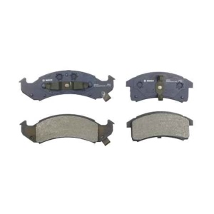 Bosch QuietCast™ Premium Organic Front Disc Brake Pads for 1997 Pontiac Firebird - BP623