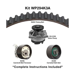 Dayco Timing Belt Kit With Water Pump for 2003 Ford Escape - WP294K3A