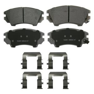 Wagner Thermoquiet Semi Metallic Front Disc Brake Pads for 2016 Buick LaCrosse - MX1404