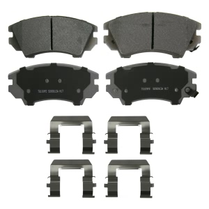 Wagner Thermoquiet Semi Metallic Front Disc Brake Pads for 2014 Buick LaCrosse - MX1404