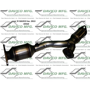 Davico Direct Fit Catalytic Converter and Pipe Assembly for 2007 Pontiac G6 - 19310