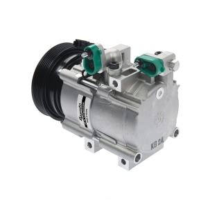 Mando New OE A/C Compressor with Clutch & Pre-filLED Oil, Direct Replacement for 2005 Kia Optima - 10A1017