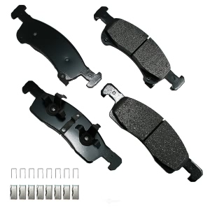 Akebono Pro-ACT™ Ultra-Premium Ceramic Front Disc Brake Pads for 2006 Lincoln Navigator - ACT934