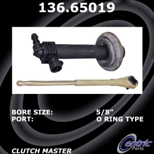 Centric Premium Clutch Master Cylinder - 136.65019