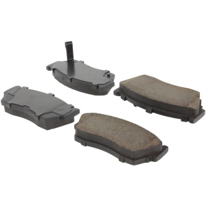 Centric Posi Quiet™ Ceramic Front Disc Brake Pads for 1992 Nissan Sentra - 105.05100