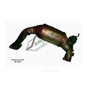 Davico Exhaust Manifold with Integrated Catalytic Converter for 2010 Ford Fusion - 19247