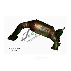 Davico Exhaust Manifold with Integrated Catalytic Converter for 2008 Ford Fusion - 19247