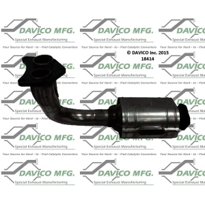 Davico Direct Fit Catalytic Converter and Pipe Assembly for 1997 Nissan Quest - 18414