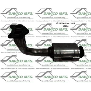 Davico Direct Fit Catalytic Converter and Pipe Assembly for 2001 Nissan Quest - 18414