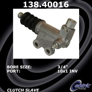 Centric Premium Clutch Slave Cylinder for Honda Civic - 138.40016