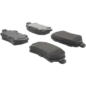 Centric Posi Quiet™ Semi-Metallic Rear Disc Brake Pads for Saturn Astra - 104.13620