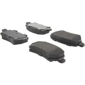 Centric Posi Quiet™ Semi-Metallic Rear Disc Brake Pads for 2009 Saturn Astra - 104.13620