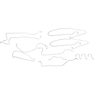 Dorman Brake Hydraulic Line Kit for Cadillac - 919-154