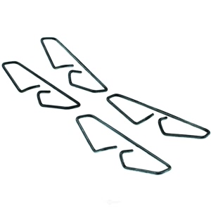 Centric Posi Quiet™ Extended Wear Semi-Metallic Rear Disc Brake Pads for Hummer - 106.06510