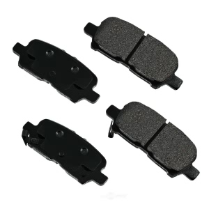 Akebono Pro-ACT™ Ultra-Premium Ceramic Rear Disc Brake Pads for 2008 Pontiac Grand Prix - ACT999