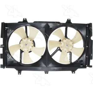 Four Seasons Dual Radiator And Condenser Fan Assembly for Nissan - 75238