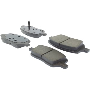 Centric Premium Ceramic Rear Disc Brake Pads for 2005 Saturn Relay - 301.10930