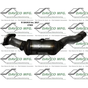 Davico Direct Fit Catalytic Converter for 2006 Jaguar Vanden Plas - 17403