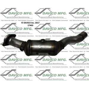 Davico Direct Fit Catalytic Converter for 2007 Jaguar Super V8 - 17403