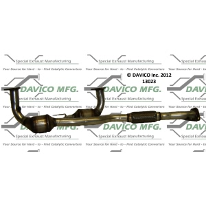 Davico Direct Fit Catalytic Converter and Pipe Assembly for Infiniti I30 - 13023