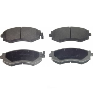 Wagner ThermoQuiet Semi-Metallic Disc Brake Pad Set for 1995 Infiniti Q45 - MX486